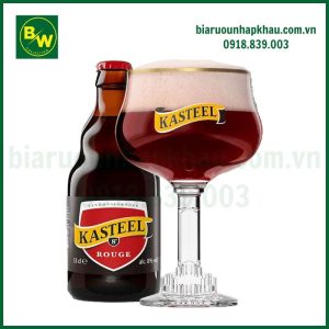 Bia Kasteel Rouge 8% 33Cl Bỉ – chai 330ml