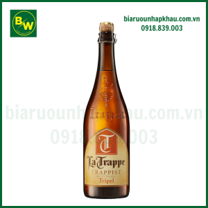 Bia La Trappe Tripel 8% Hà Lan – chai 750ml